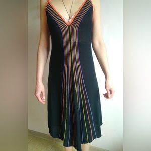 Helena Sorel, slip knit dress, size L.